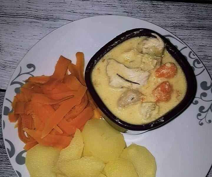 Cliquez pour zoomer ! Blanquette de poulet Thermomix par EloMia