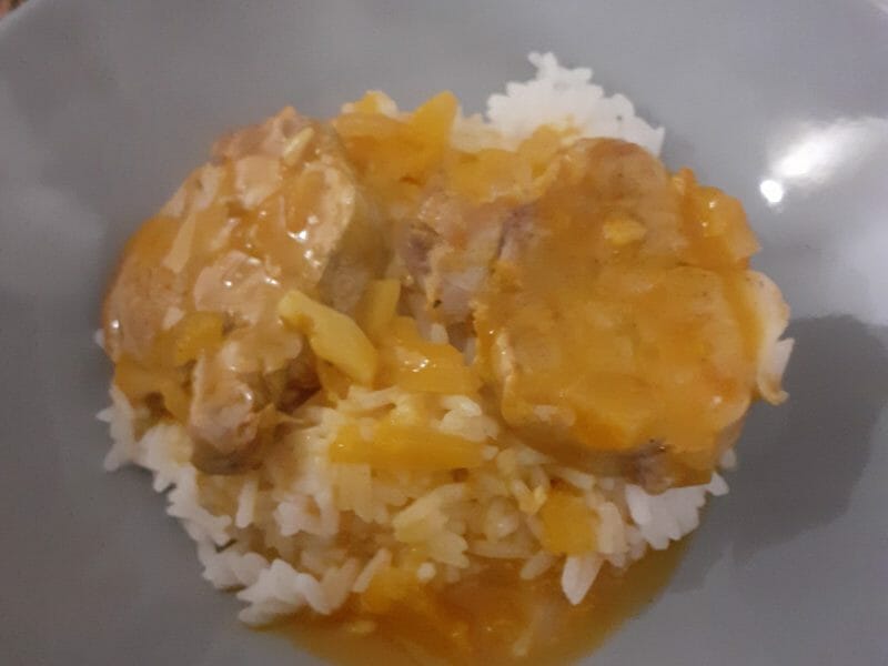 Cliquez pour zoomer ! Filet mignon de porc au lait de coco Thermomix par justiine83