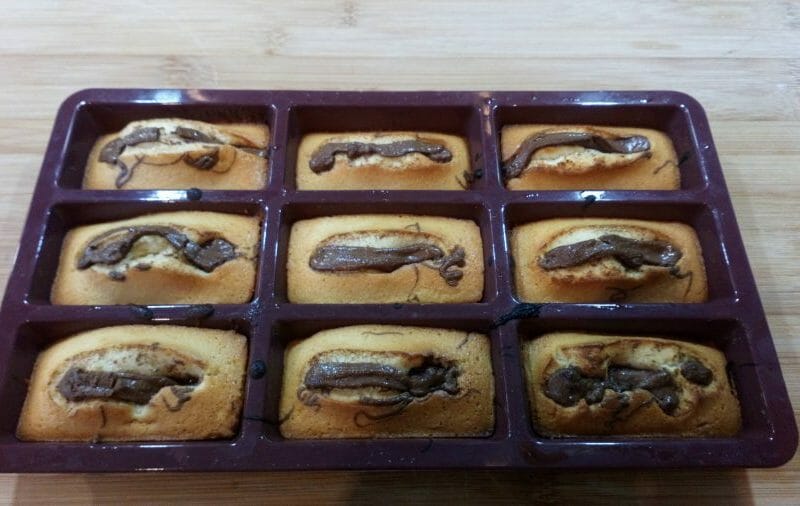 Cliquez pour zoomer ! Financiers au Nutella Thermomix par pegon06