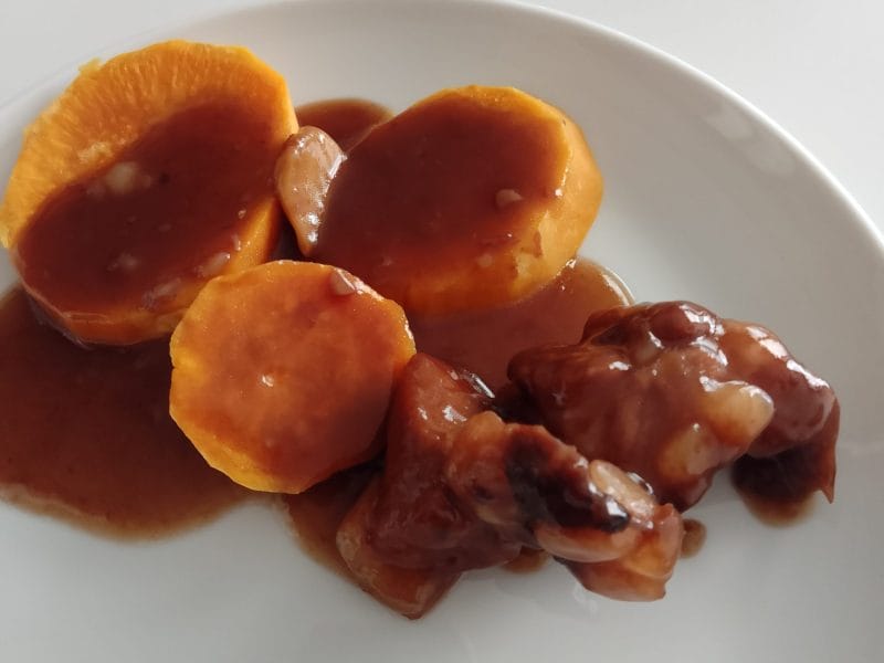 Cliquez pour zoomer ! Porc au caramel Thermomix par nounoux3