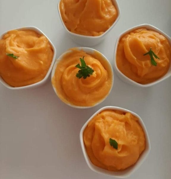 Cliquez pour zoomer ! Purée de pommes de terre et patates douces Thermomix par nounoux3