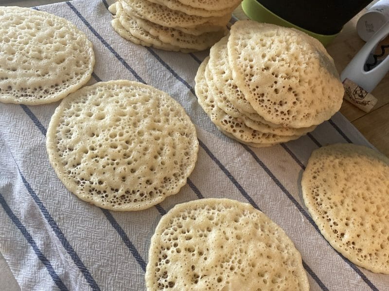 Cliquez pour zoomer ! Baghrir – Crêpes mille trous Thermomix par mae_ju_leo