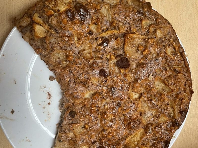 Cliquez pour zoomer ! Gâteau aux pommes, noix et raisins secs Thermomix par lori_3