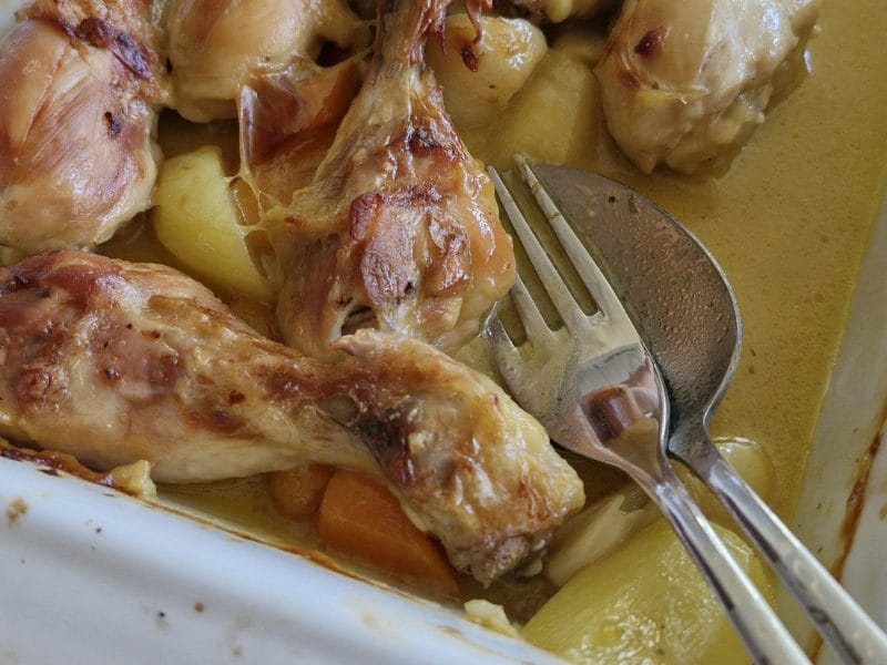Cliquez pour zoomer ! Pollo al ajillo Thermomix par mapa24