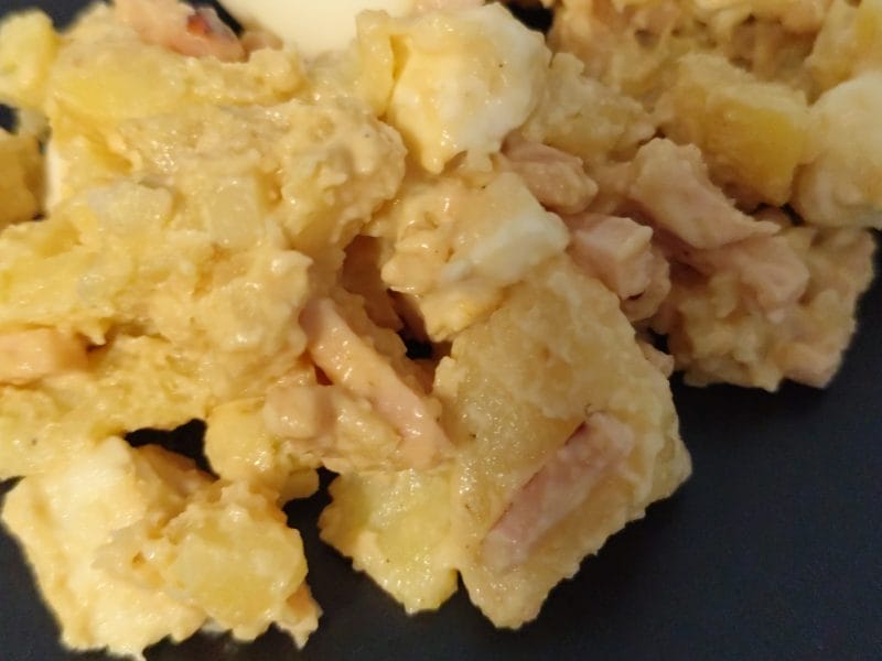 Cliquez pour zoomer ! Salade de pommes de terre au bacon Thermomix par lauralylou