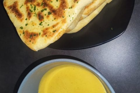 Cliquez pour zoomer ! Naans au fromage Thermomix par lauralylou