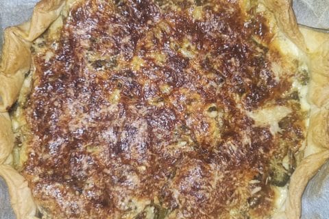 Cliquez pour zoomer ! Tarte aux brocolis et roquefort Thermomix par lauralylou