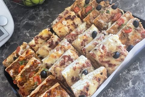 Cliquez pour zoomer ! Focaccia aux oignons Thermomix par WKSD