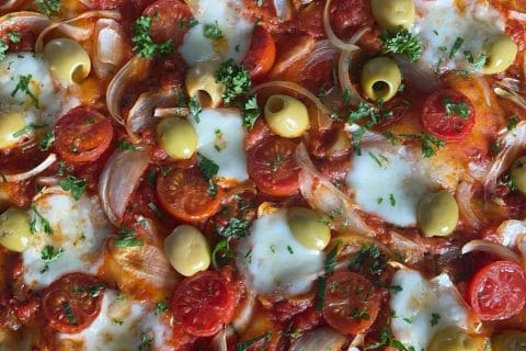 Cliquez pour zoomer ! Focaccia aux oignons Thermomix par WKSD