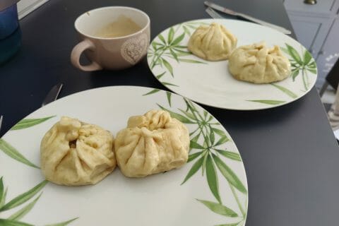 Cliquez pour zoomer ! Wang mandu – petits pains farcis à la vapeur Thermomix par Elodie