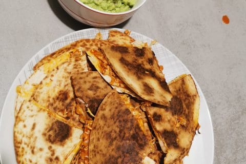 Cliquez pour zoomer ! Quesadillas poulet guacamole Thermomix par gaelianature
