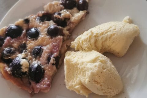 Cliquez pour zoomer ! Clafoutis aux raisins frais Thermomix par gaelianature