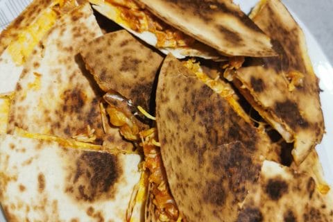 Cliquez pour zoomer ! Quesadillas poulet guacamole Thermomix par gaelianature