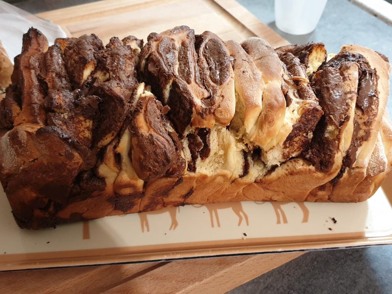 Cliquez pour zoomer ! Brioche à effeuiller à la cannelle Thermomix par Thorelie66