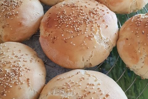 Cliquez pour zoomer ! Pains hamburger Thermomix par Lamalou