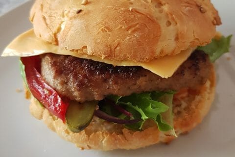 Cliquez pour zoomer ! Pains hamburger Thermomix par Lamalou