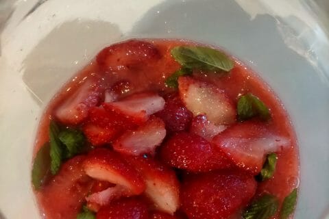 Cliquez pour zoomer ! Mojito fraise Thermomix par eleonorekpzk