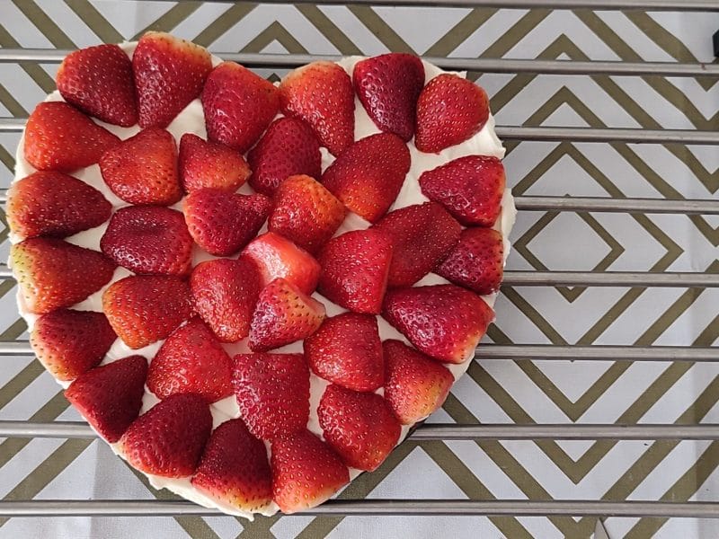 Cliquez pour zoomer ! Tarte aux fraises sans cuisson Thermomix par deca40