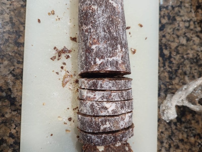 Cliquez pour zoomer ! Saucisson au chocolat Thermomix par deca40