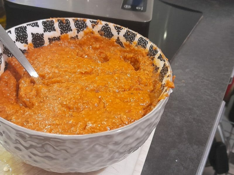 Cliquez pour zoomer ! Pesto d’aubergines et tomates Thermomix par rozenn05