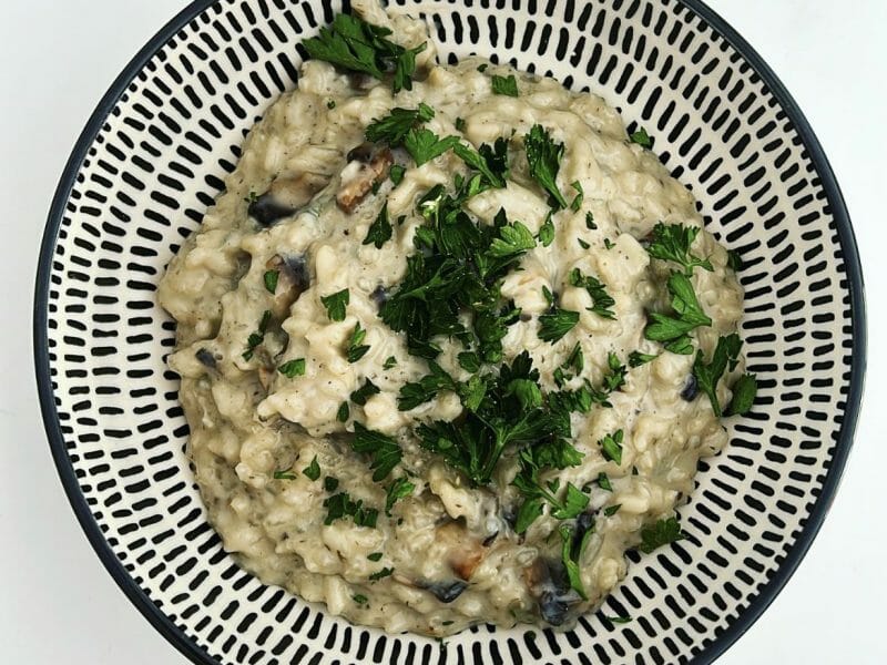 Cliquez pour zoomer ! Risotto au gorgonzola et champignons Thermomix par margotrose