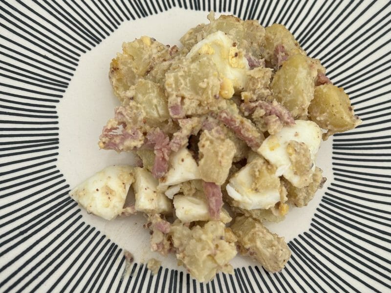 Cliquez pour zoomer ! Salade de pommes de terre au bacon Thermomix par margotrose