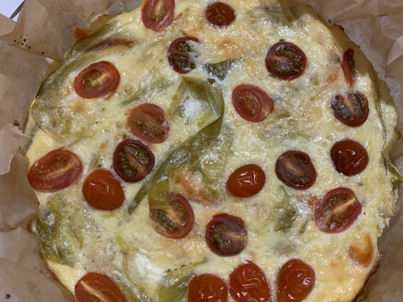 Cliquez pour zoomer ! Tortilla de champignons à l’ail Thermomix par juliane30