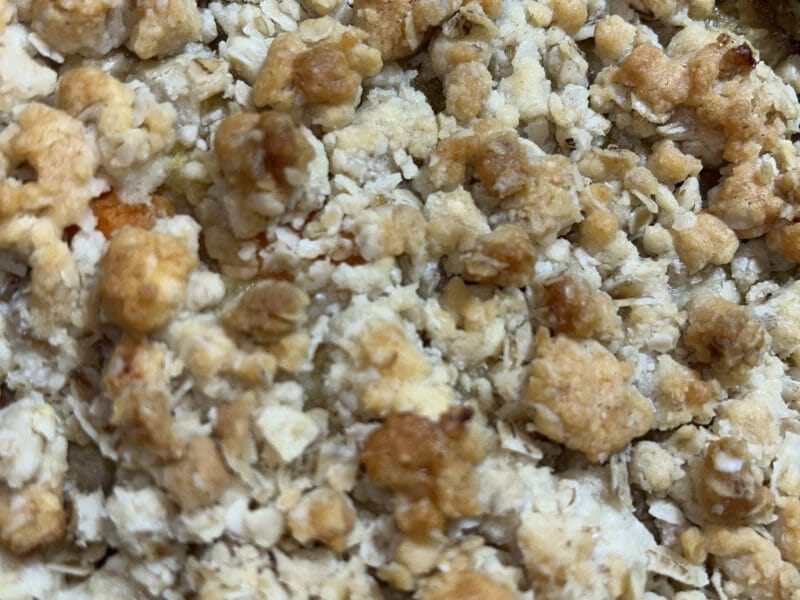 Cliquez pour zoomer ! Crumble poulet, courgettes et parmesan Thermomix par melinananas