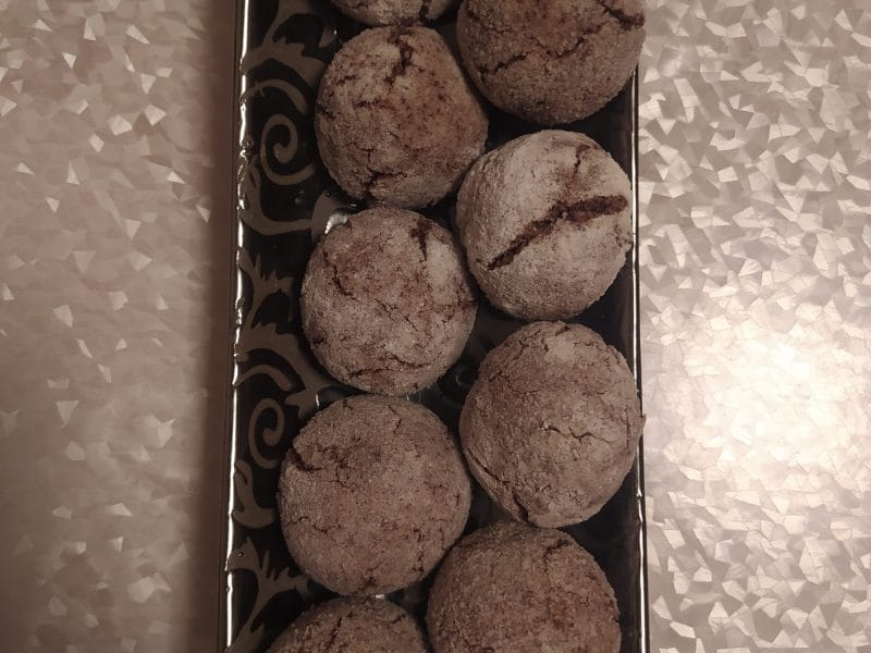 Cliquez pour zoomer ! Boules au chocolat Thermomix par Hopucocot