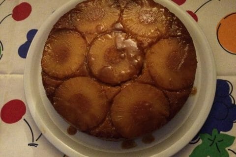Cliquez pour zoomer ! Gâteau renversé à l’ananas au Thermomix