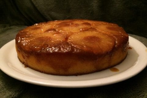 Cliquez pour zoomer ! Gâteau renversé à l’ananas au Thermomix