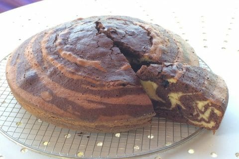 Cliquez pour zoomer ! Gâteau zébré au Thermomix