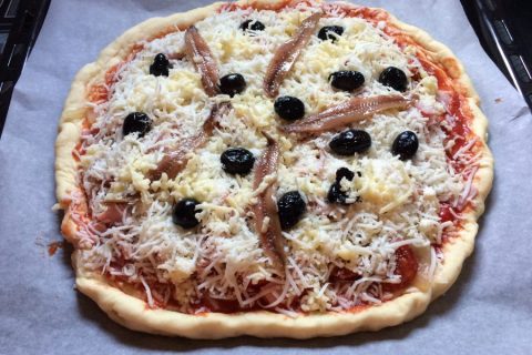 Cliquez pour zoomer ! Pâte à pizza au Thermomix