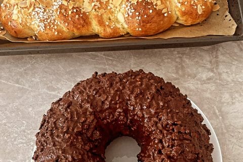 Cliquez pour zoomer ! Marbré au chocolat Thermomix par aysou