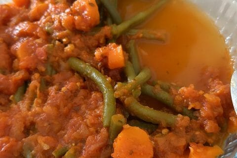 Cliquez pour zoomer ! Haricots verts à l’italienne Thermomix par aysou