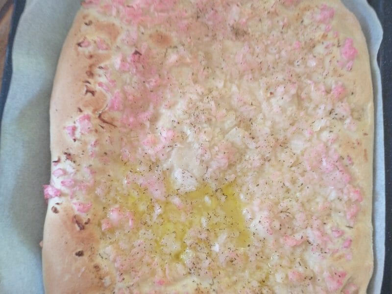 Cliquez pour zoomer ! Focaccia aux oignons Thermomix par jennifer_499