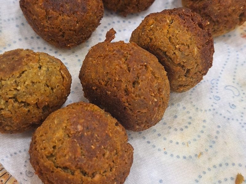 Falafels Thermomix par imanekad