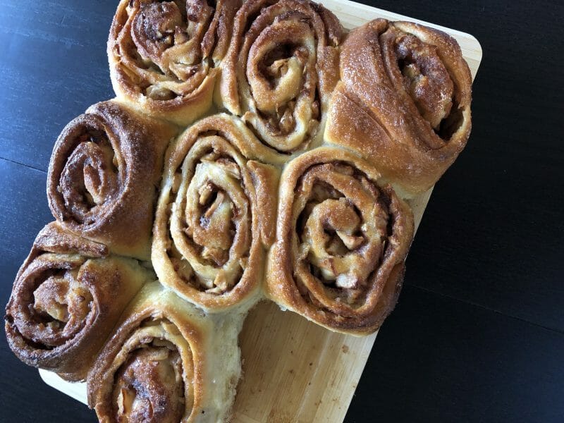 Cliquez pour zoomer ! Roulés aux pommes et à la cannelle Thermomix par adeline_442