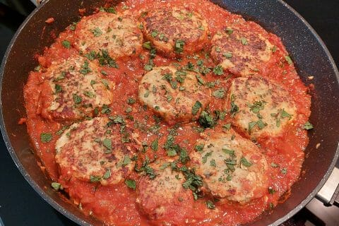 Cliquez pour zoomer ! Croquettes de cabillaud à la sauce tomate Thermomix par angie2950