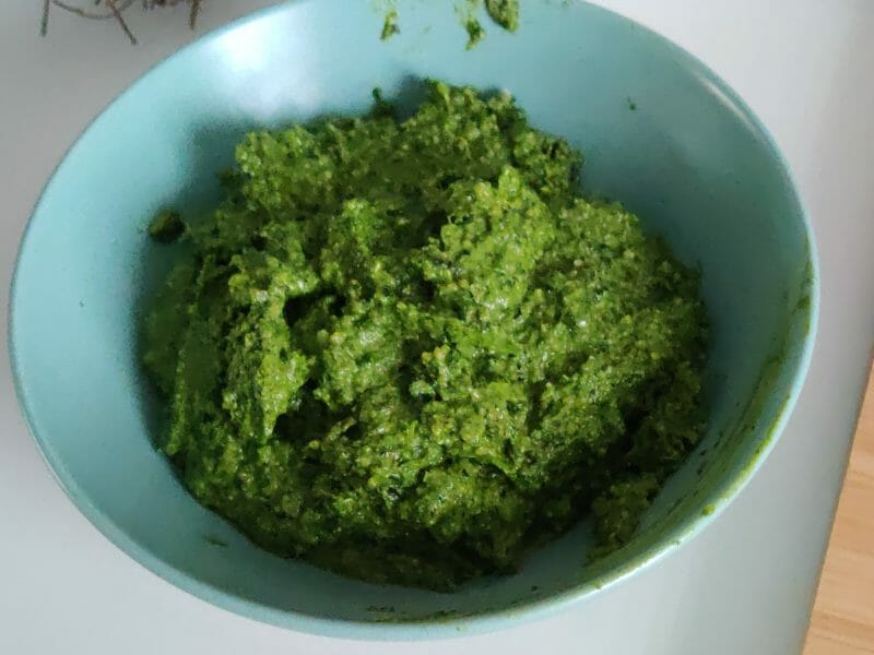 Cliquez pour zoomer ! Pesto d’épinards Thermomix par AnneClaireLnf
