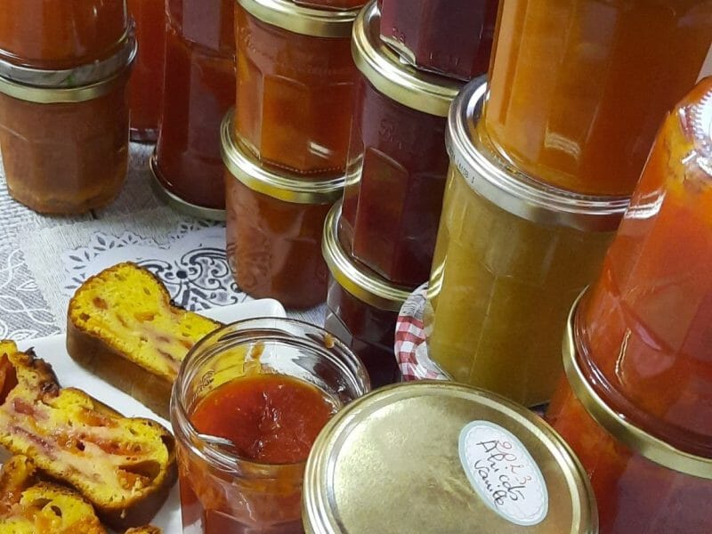 Cliquez pour zoomer ! Confiture pêches et abricots Thermomix par 2020vanille