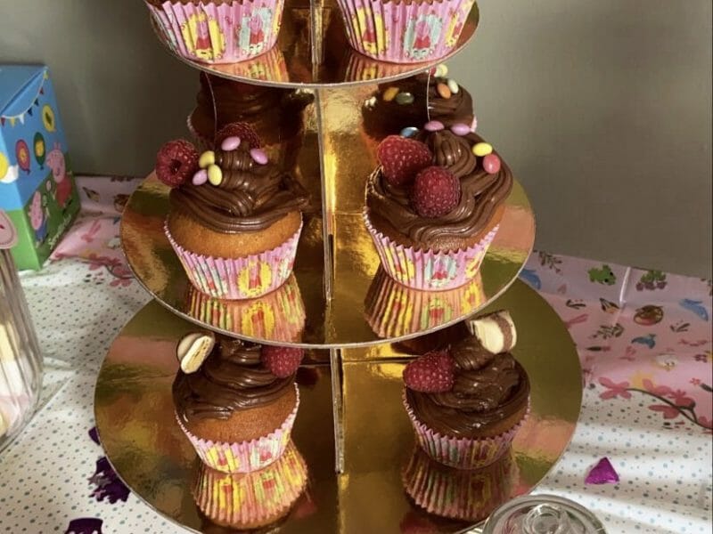 Cliquez pour zoomer ! Cupcakes au nutella Thermomix par Petites fleurs