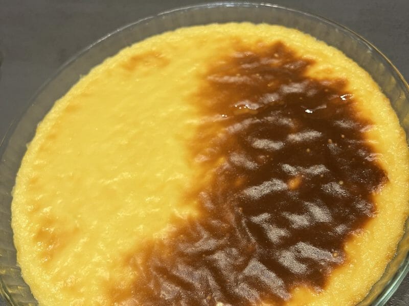 Cliquez pour zoomer ! Flan pâtissier sans pâte Thermomix par dduj