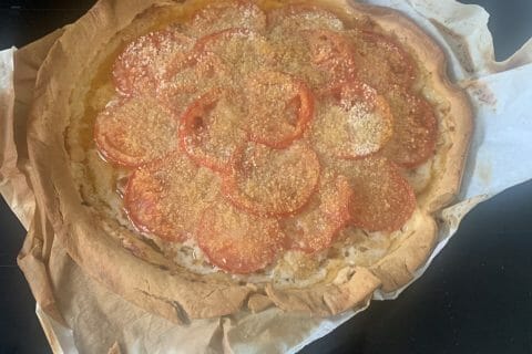 Cliquez pour zoomer ! Tarte salée façon tomates farcies Thermomix par Yoyo