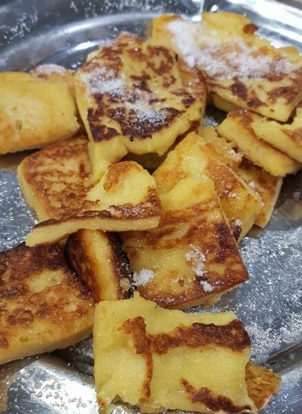 Cliquez pour zoomer ! Griesknepfle – Galettes de semoule alsaciennes Thermomix par Sandra