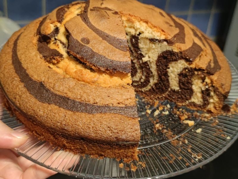 Cliquez pour zoomer ! Gâteau zébré Thermomix par tiffany_144