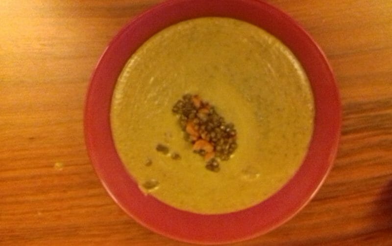 Cliquez pour zoomer ! Velouté de lentilles vertes Thermomix par Moti44