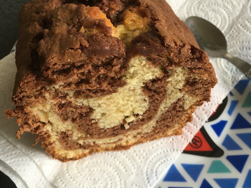 Cliquez pour zoomer ! Marbré au chocolat Thermomix par Jirviny