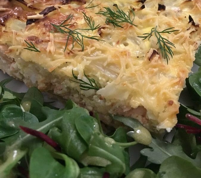 Cliquez pour zoomer ! Tarte au fenouil et saumon Thermomix par Jirviny