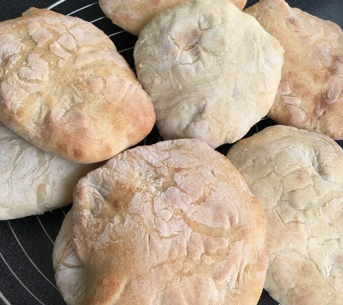 Cliquez pour zoomer ! Pain pita Thermomix par Jirviny